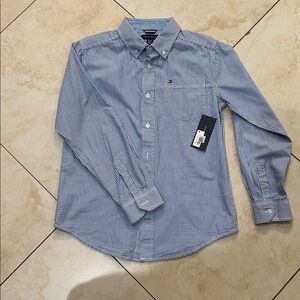 Tommy Hilfiger Button Up Kids Striped Shirt